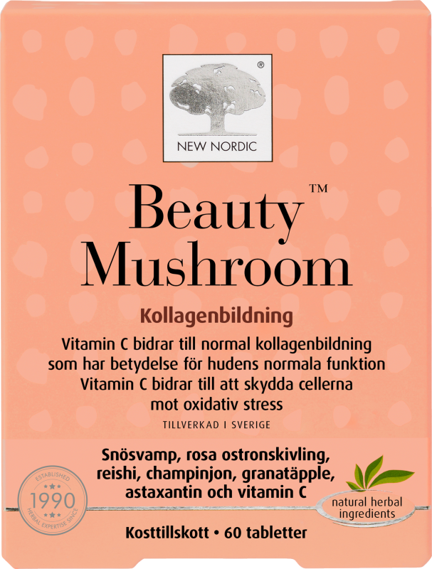 New Nordic Beauty Mushroom 60 st