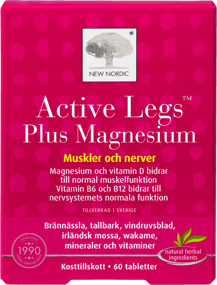 New Nordic active legs plus magnesium