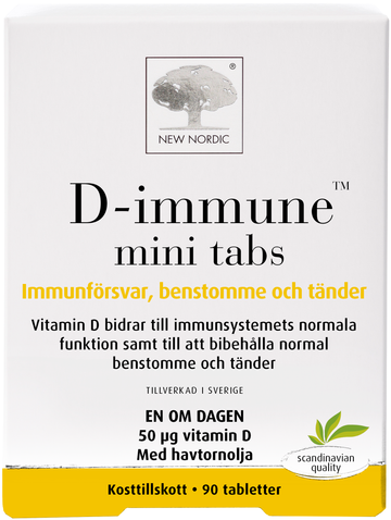 New Nordic D-immune mini tabs 