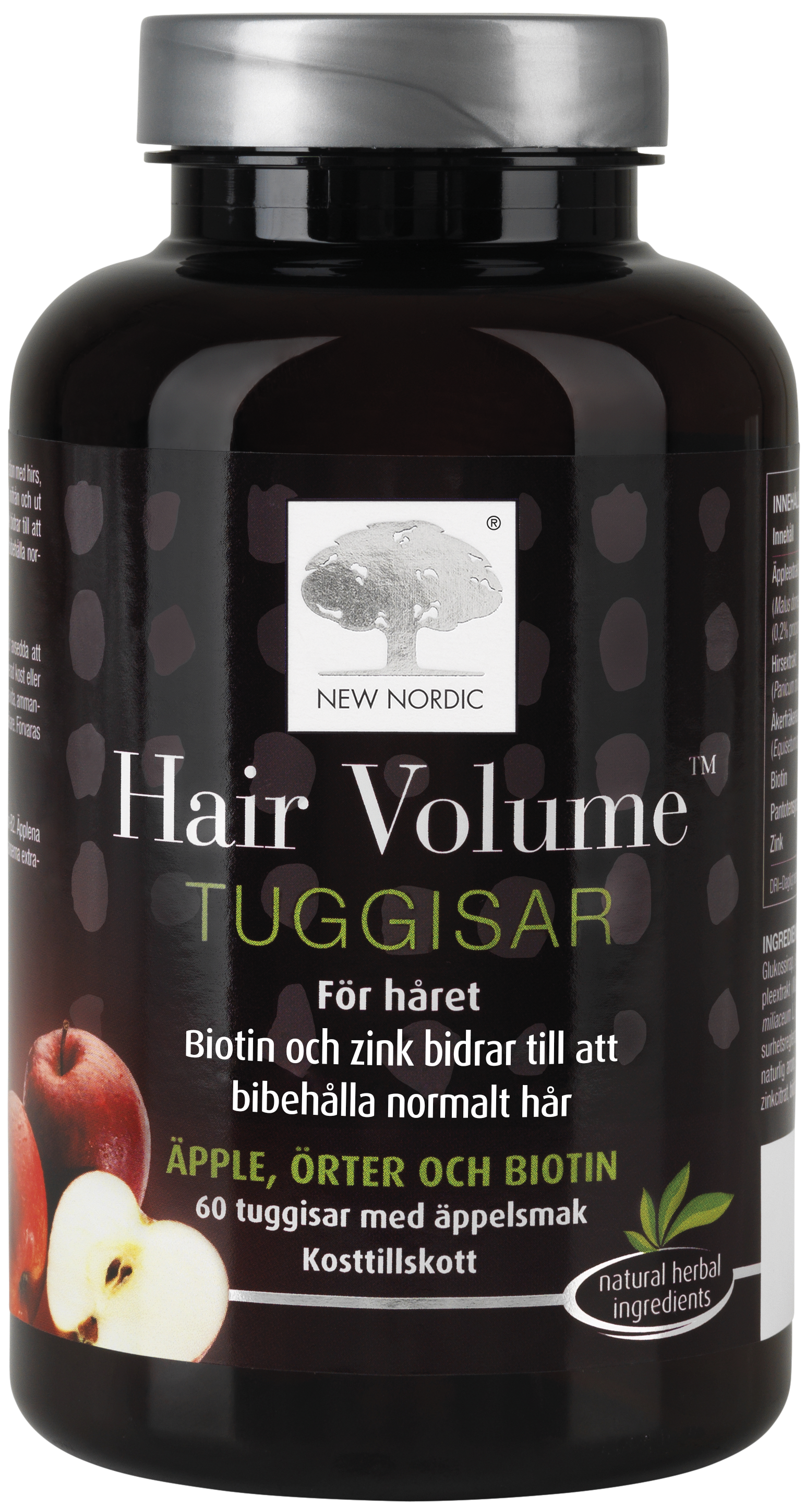 New Nordic AB New Nordic Hair Volume tuggisar 60 st