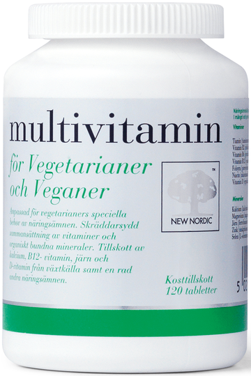 New Nordic Multivitamin Vegetarian och Vegan