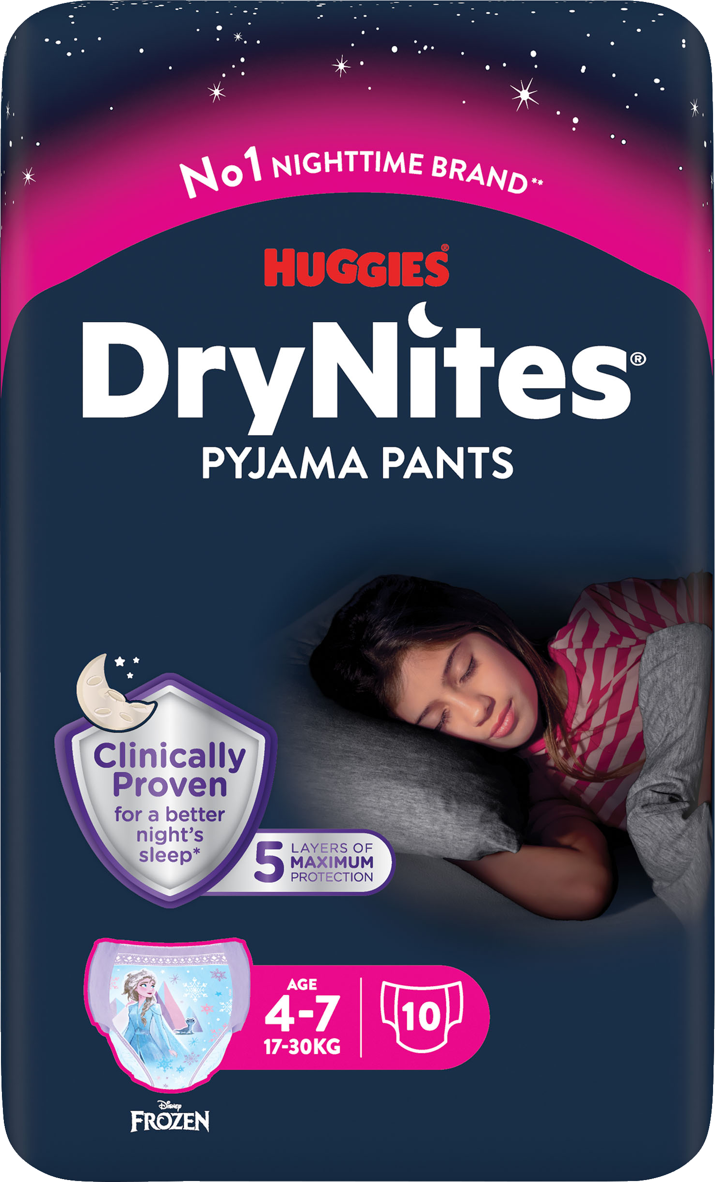 DryNites 4-7 Girl