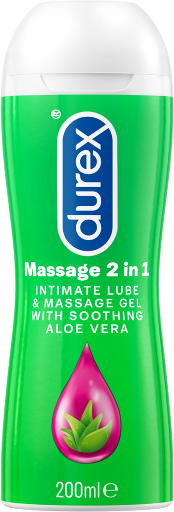 Durex Play Massage 2 in 1 Aloe Vera Glidmedel 