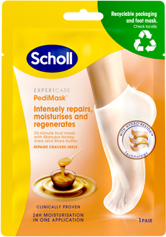 Scholl PediMask Manuka Honey  Scholl PediMask Manuka Honey