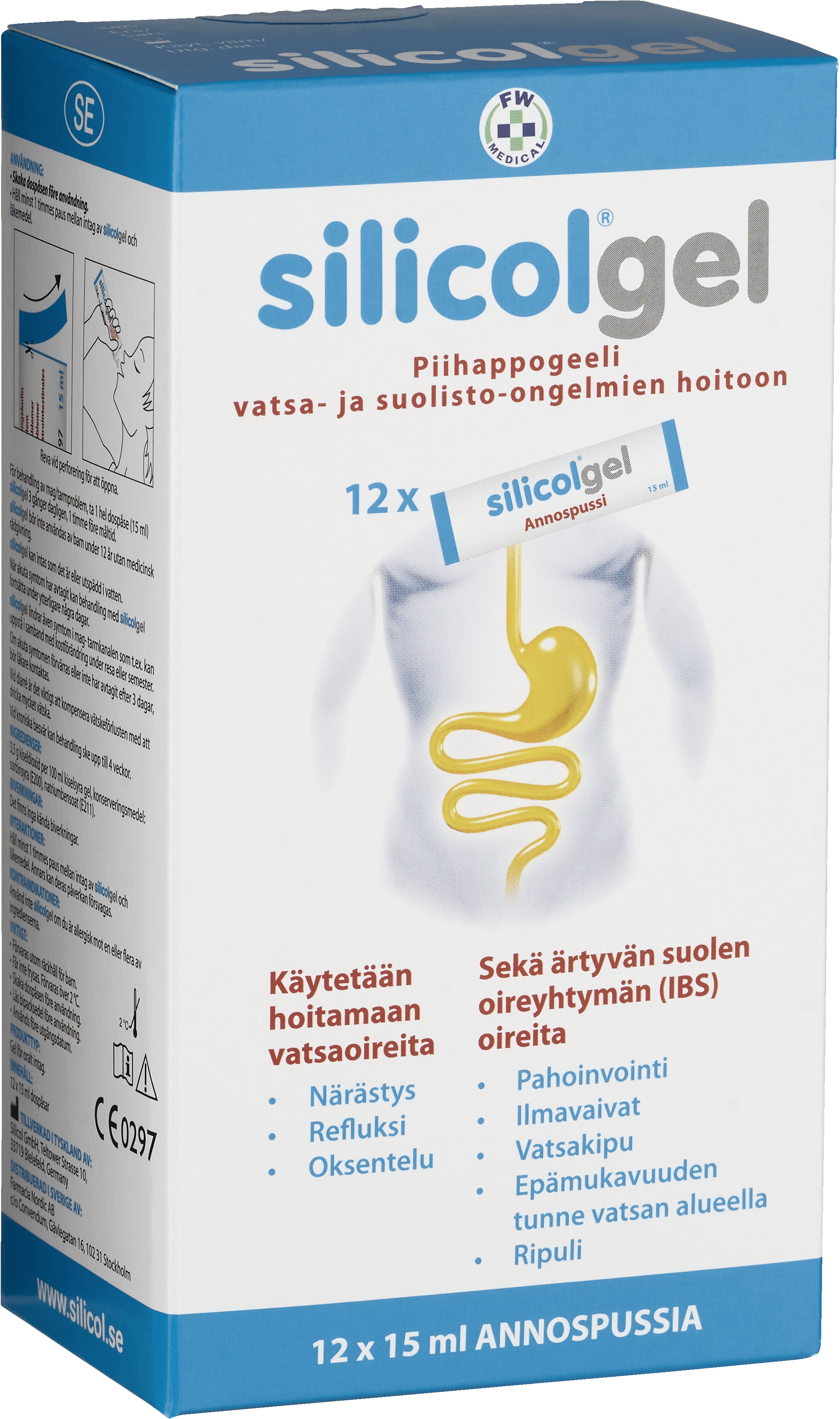 Silicolgel Sachet 12p 12 st