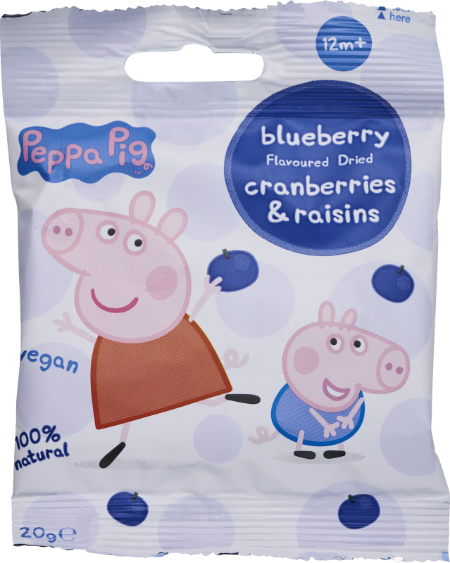 Mumsisar Greta Gris blåbär 20g 20 g