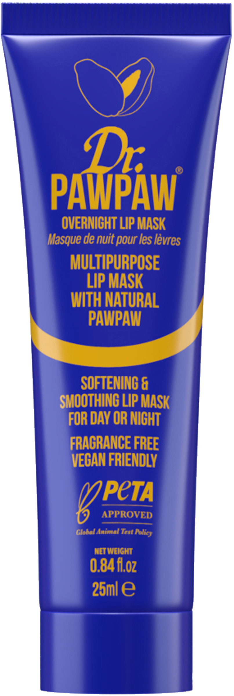 Nordic Beauty Import Oy Dr.PAWPAW Overnight Lip Mask 25 ml