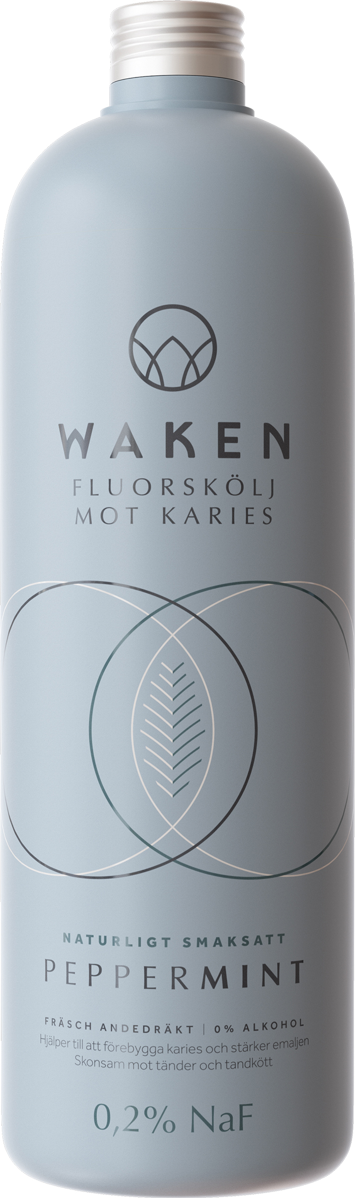 Hair & Body Company AB Waken Fluorskölj Peppermint 500 ml