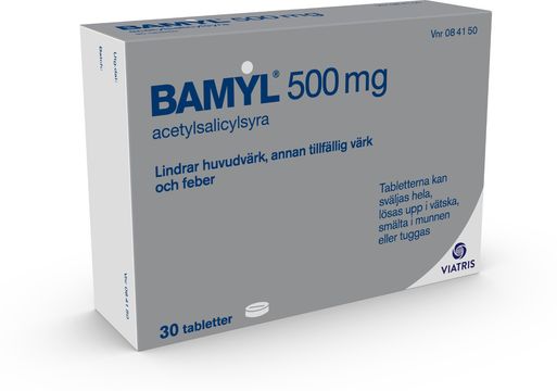 Bamyl, tablett 500 mg
