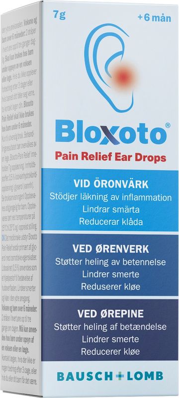 Bausch & Lomb Bloxoto Pain Relief Ears Drops