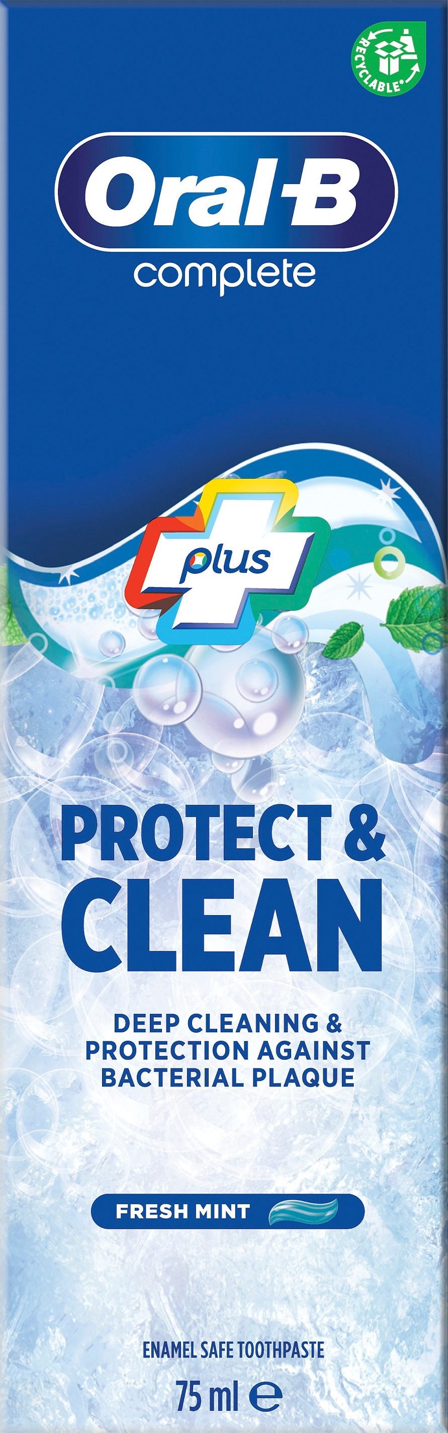 Oral-B Complete Protect & Clean 75ml | Skönhet och hälsa - Personlig vård - Munvård | Apoteka