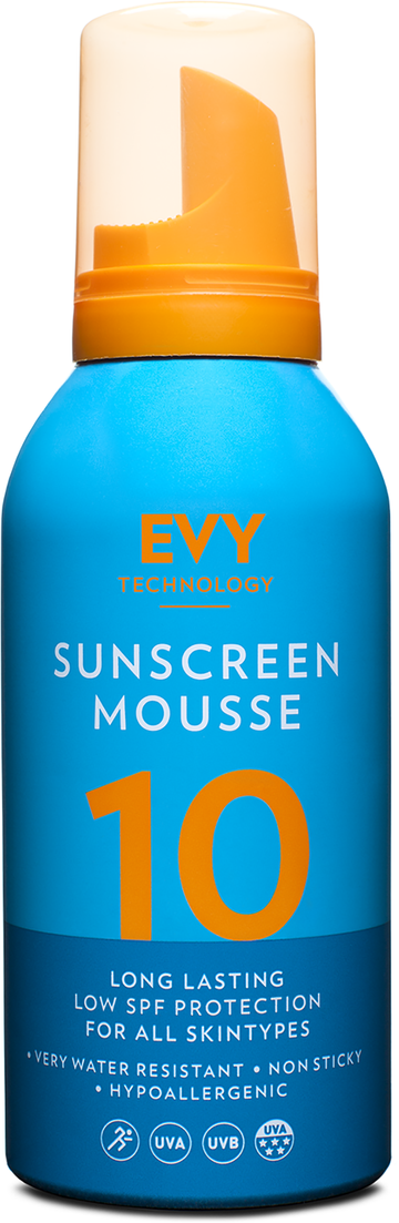 Evy sunscreen mousse SPF 10