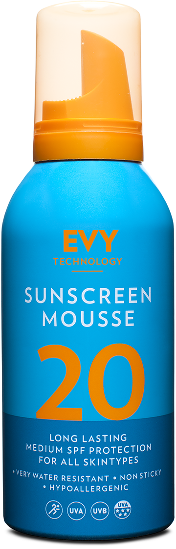 Evy sunscreen mousse SPF 20