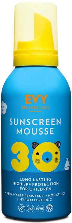 Evy Sunscreen Mousse SPF 30 Kids
