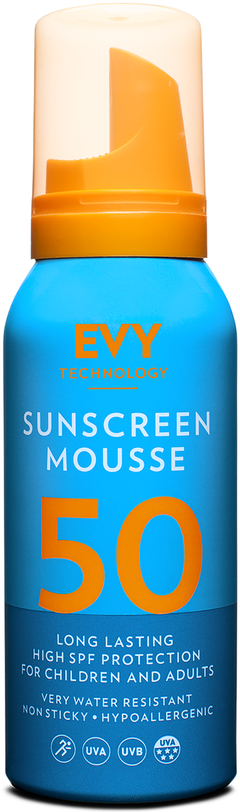 Evy sunscreen mousse SPF 50