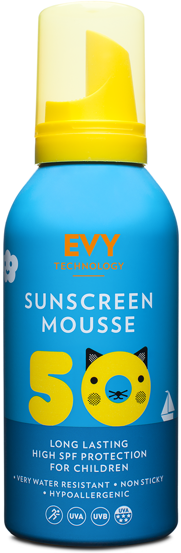 Evy sunscreen mousse SPF 50 kids