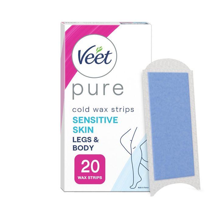 Veet Pure Vaxremsor Sensitive ben