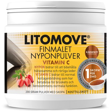 Litomove Nyponpulver Vitamin C
