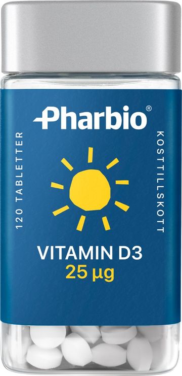 Pharbio vitamin d3 25?g 