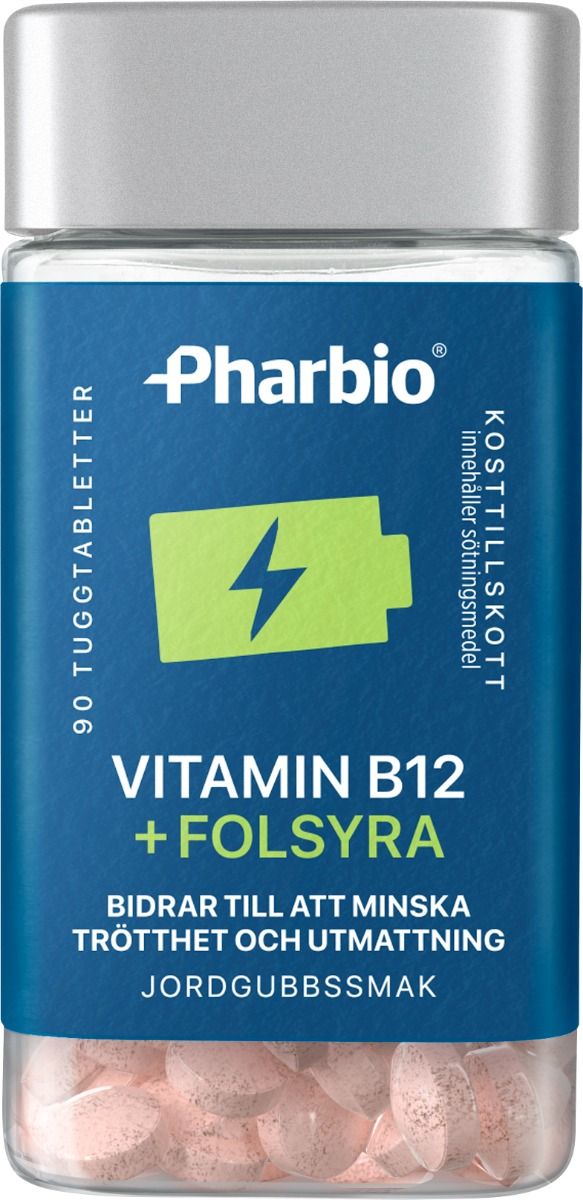 Pharbio b12 + folsyra 90 st