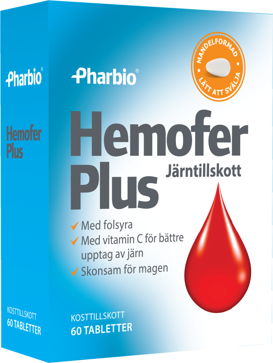 Pharbio Hemofer Järn plus