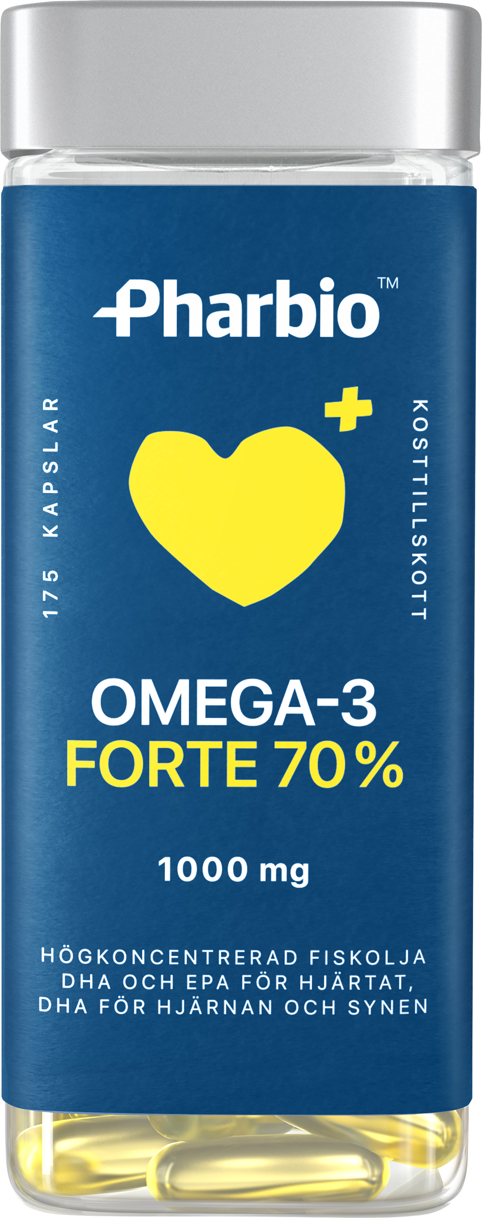 Orkla Care AB Pharbio Omega-3 Forte 175 st