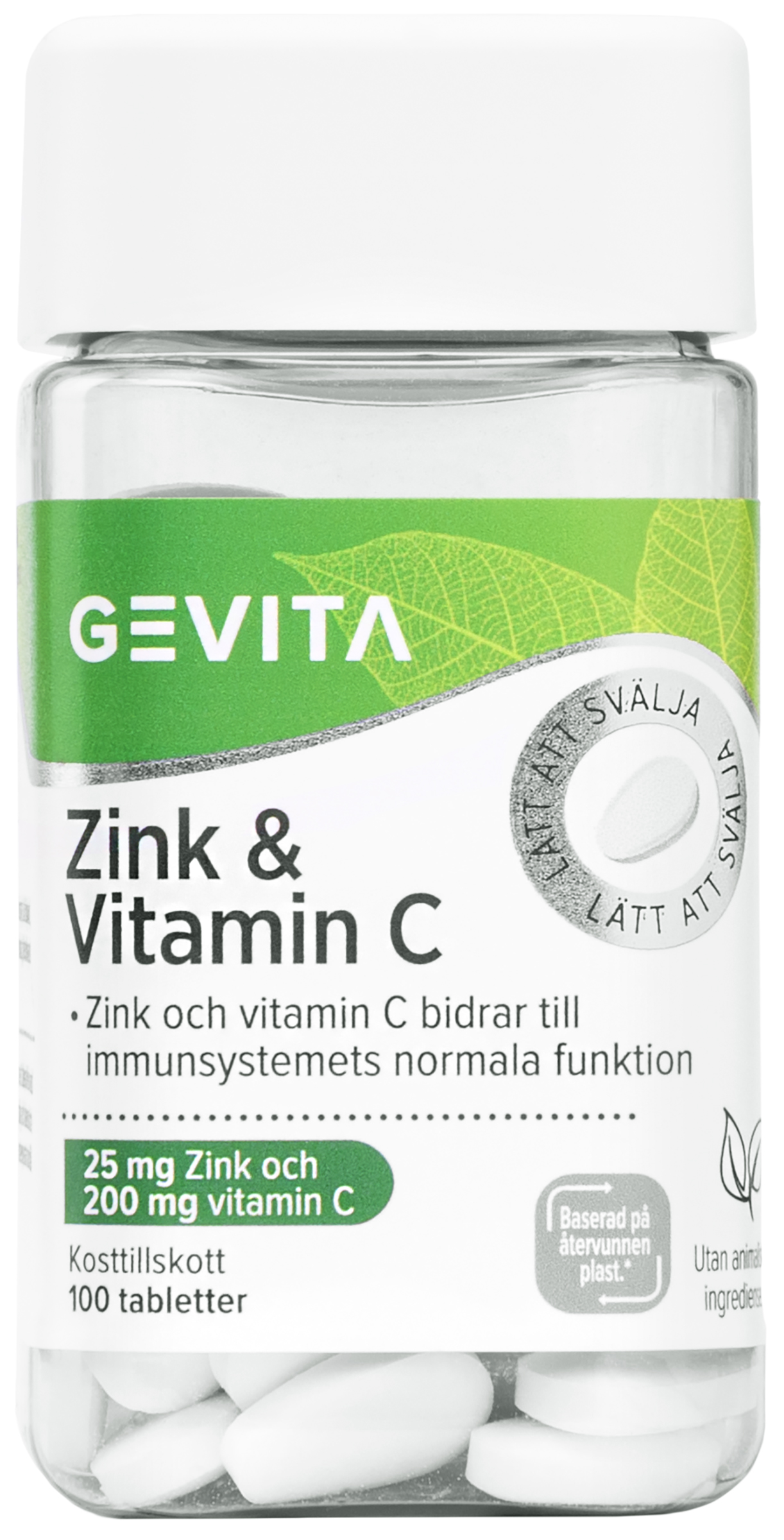 Orkla Care AB Gevita Zink & Vitamin C 100 st