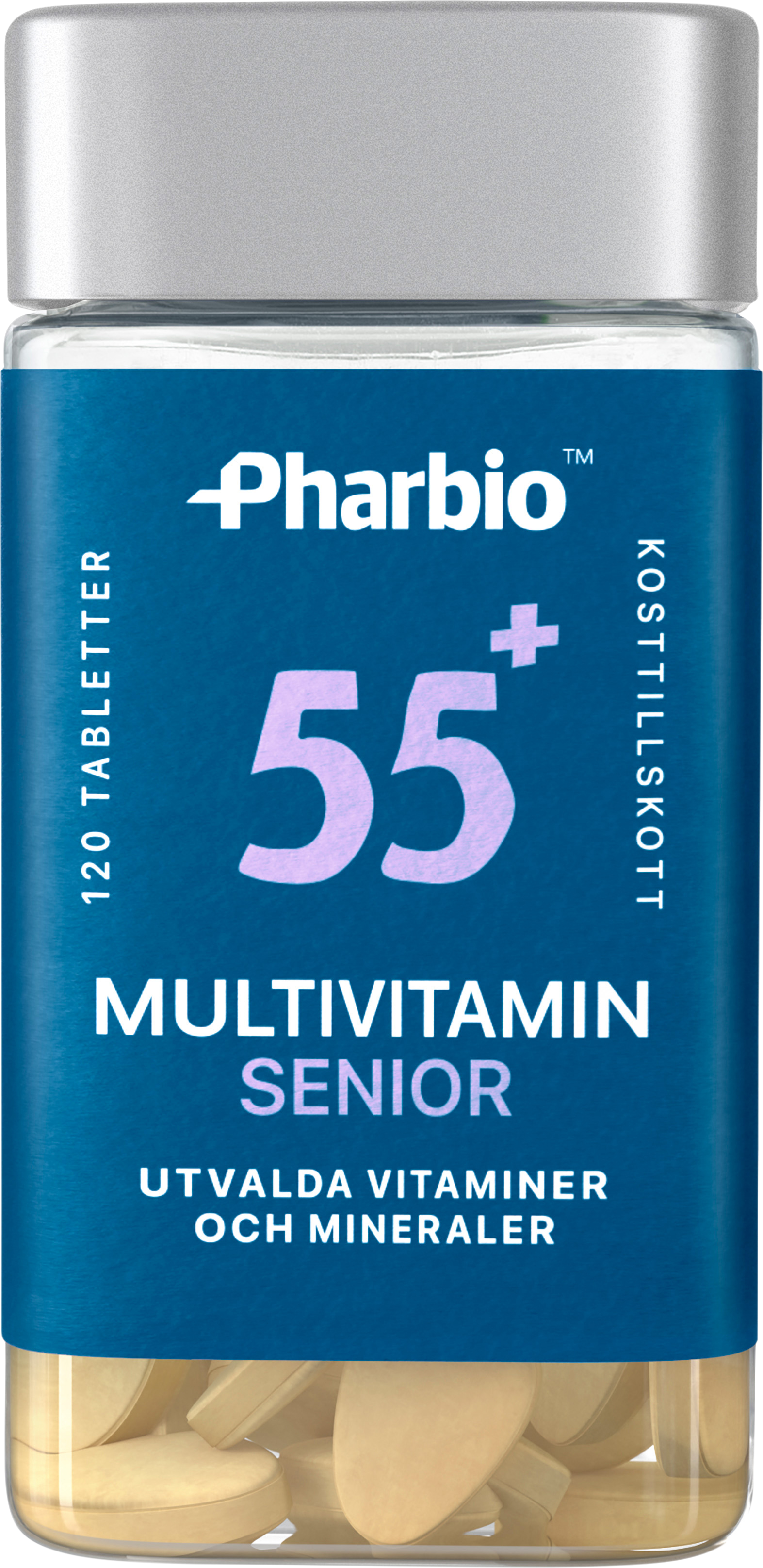 Orkla Care AB Pharbio multivitamin 55+ 120 st