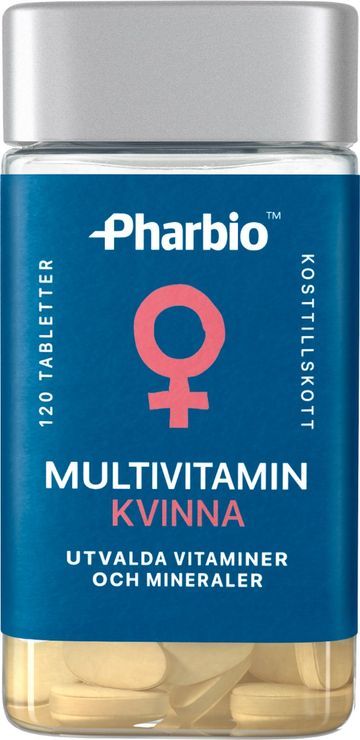 Pharbio multivitamin kvinna 