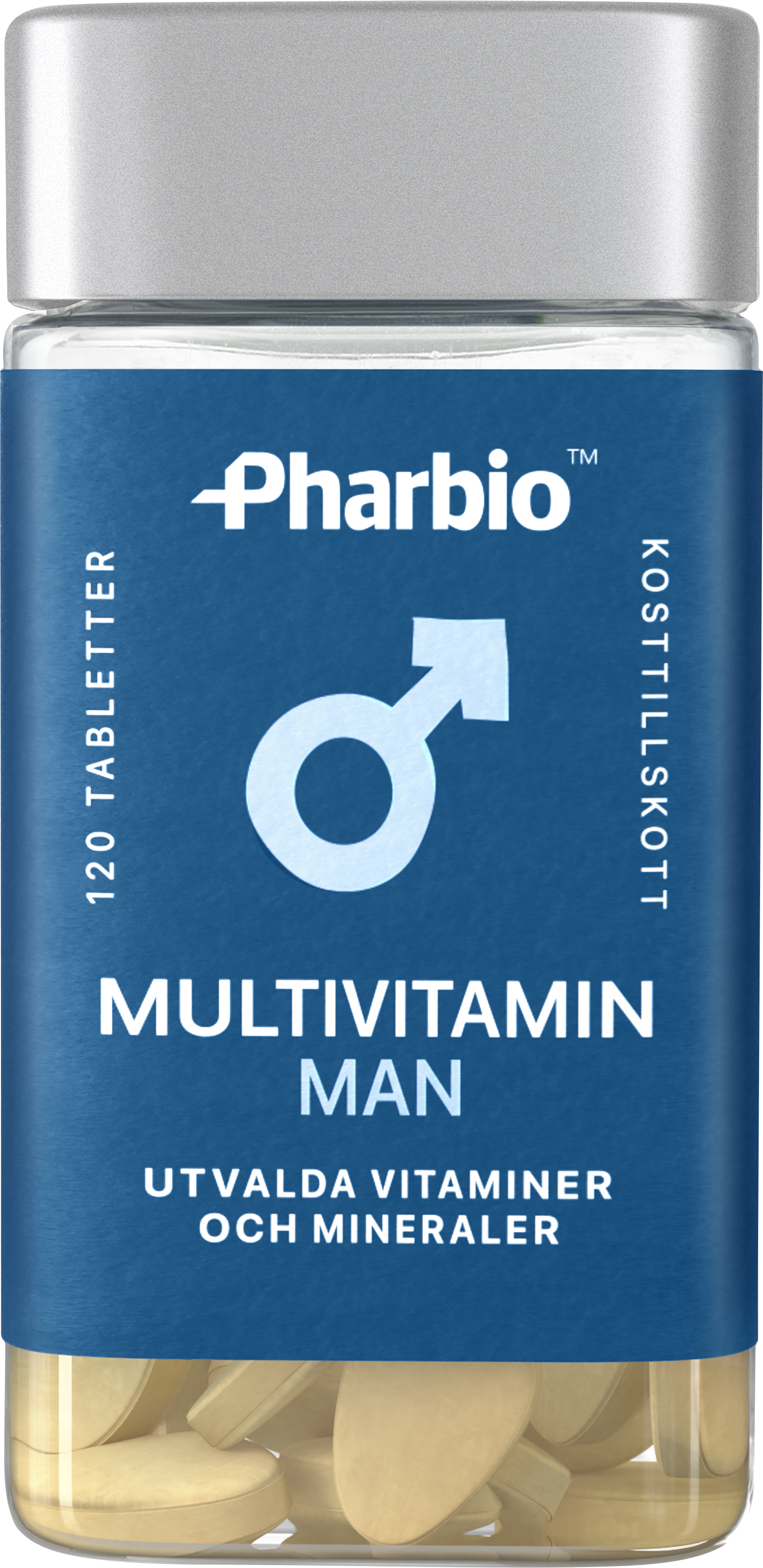 Orkla Care AB Pharbio multivitamin man 120 st