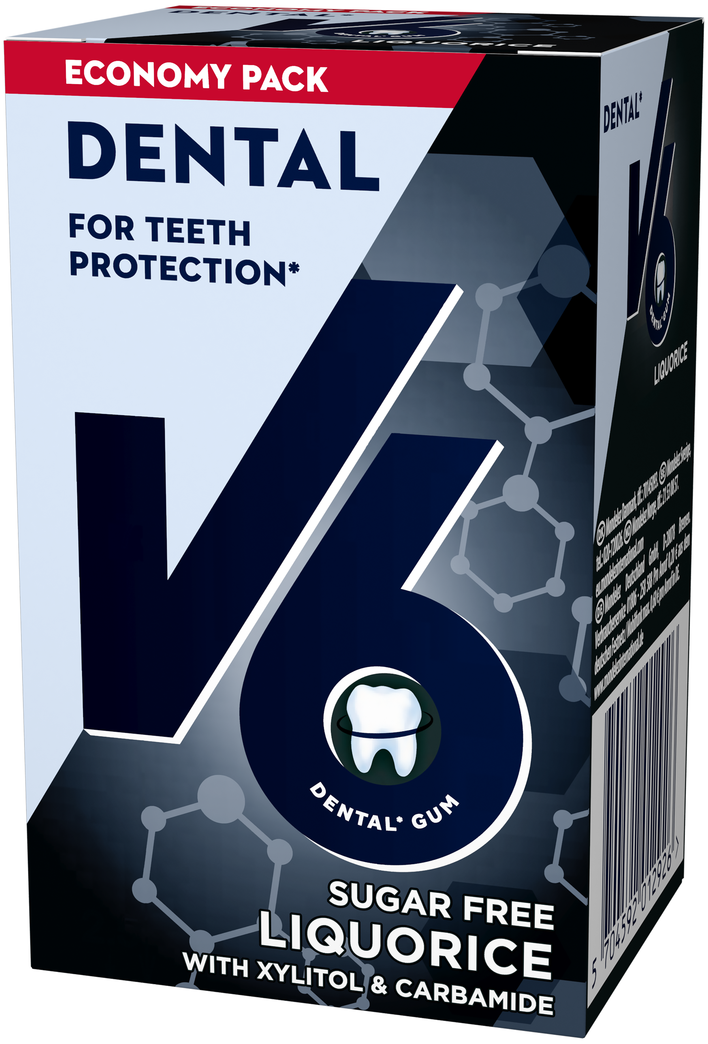 Mondelez Sverige AB V6 Dental Liquorice 50 st