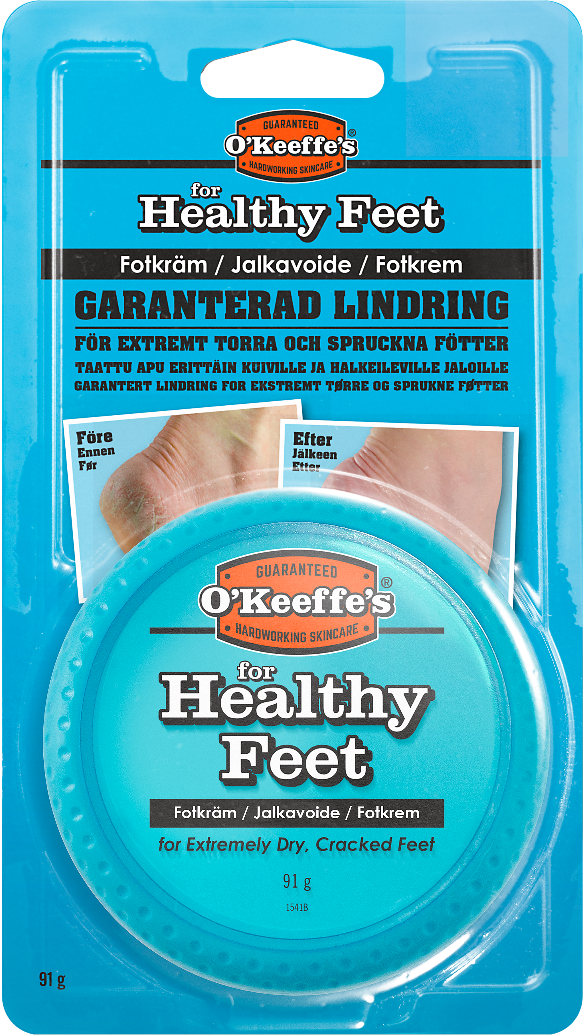 Denado AB O’Keeffe’s Healthy Feet fotkräm 91 g