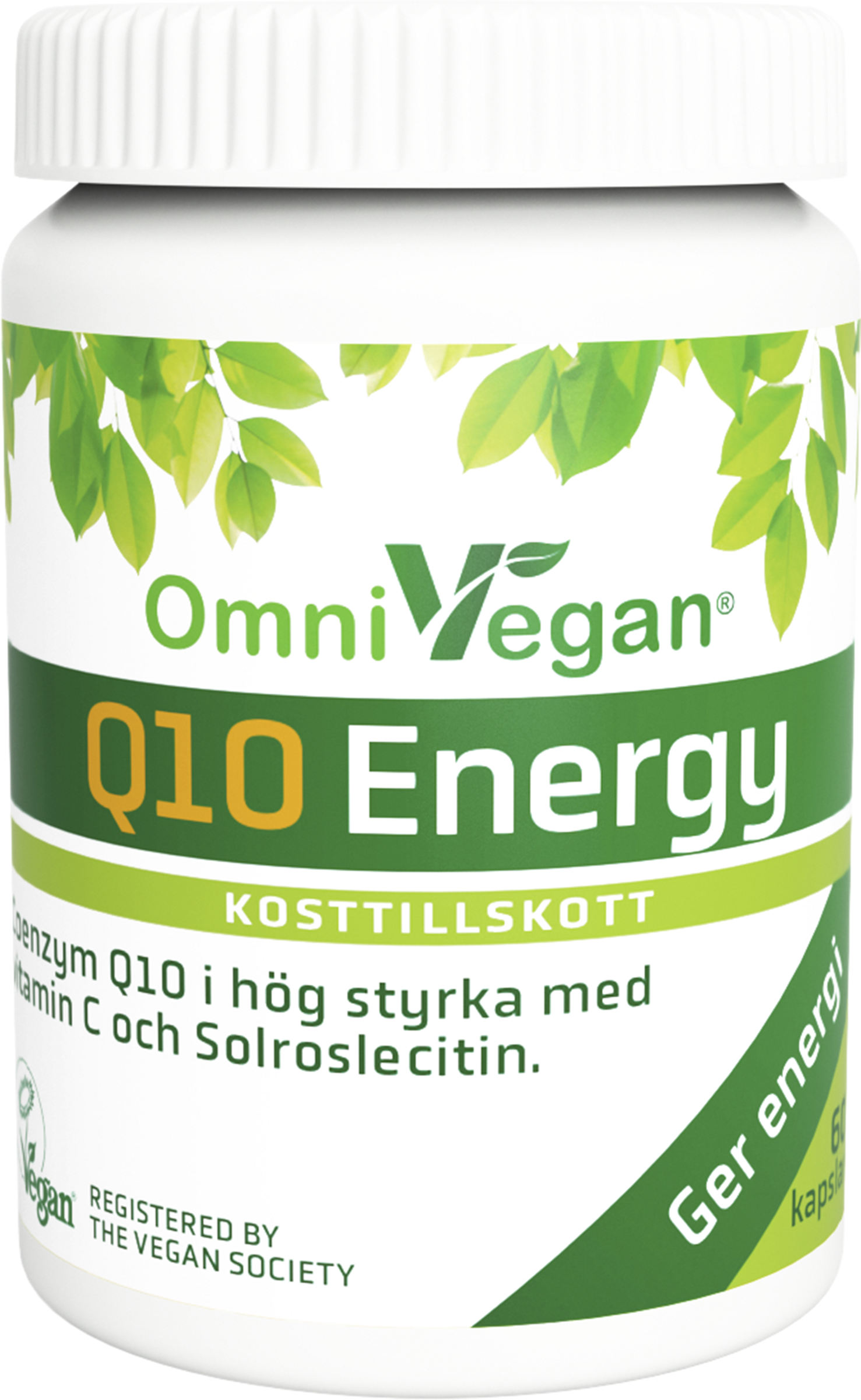 Verman Sverige AB OmniVegan Q10 Energy 60 st