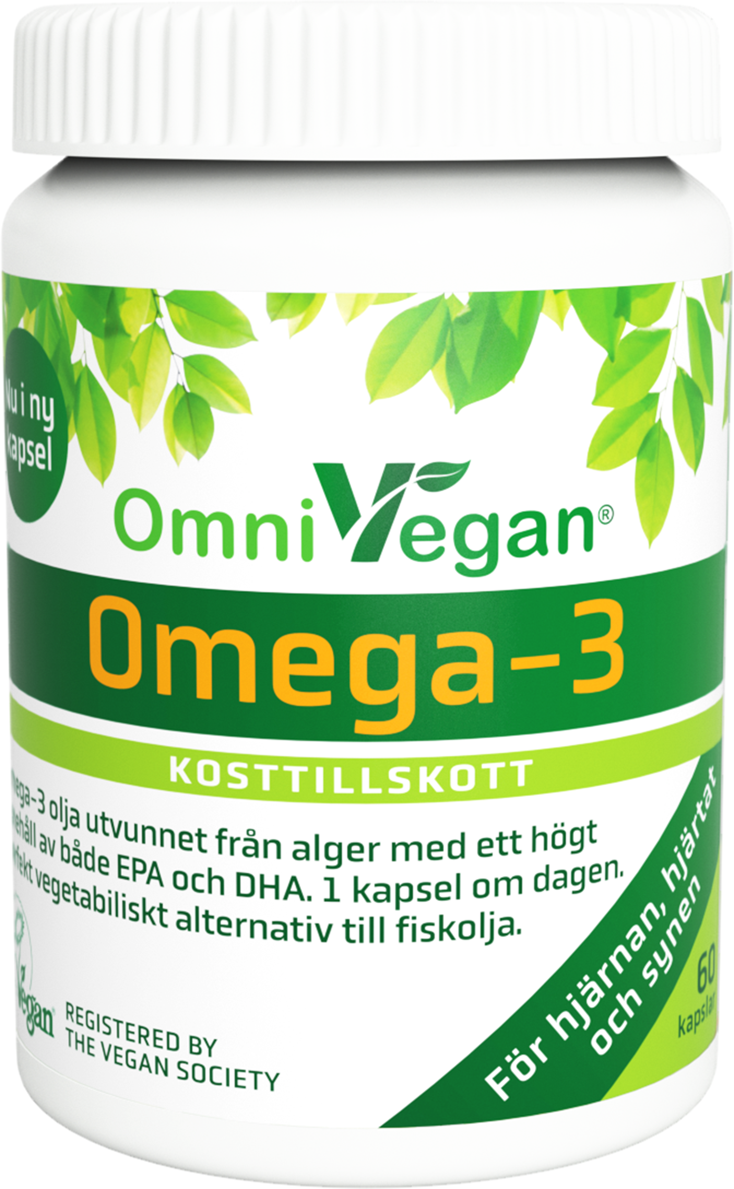 Verman Sverige AB OmniVegan Omega-3 60 st