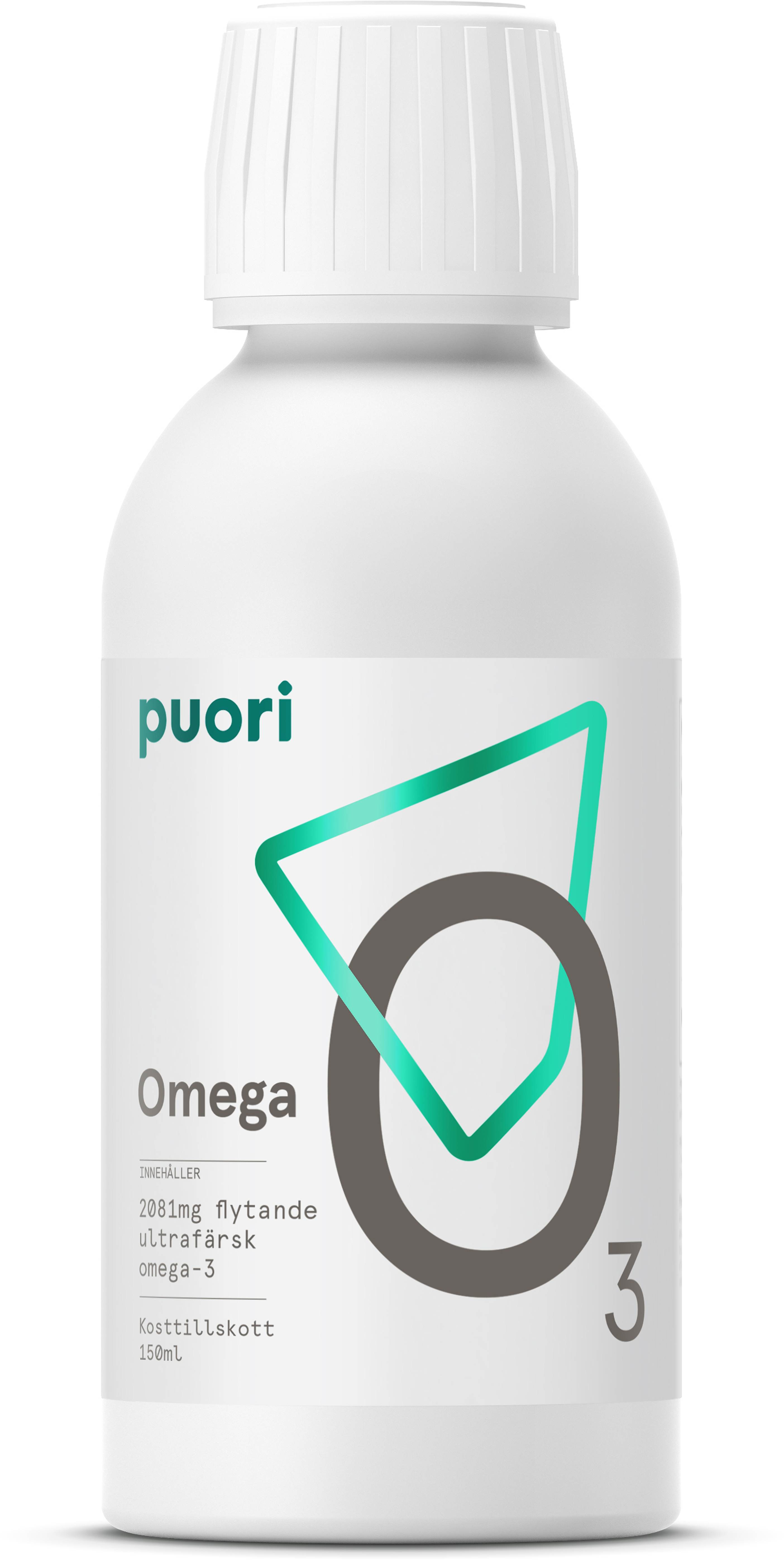 Puori APS Puori O3 omega-3 flytande 150 ml