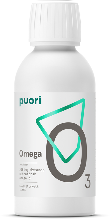 Puori O3 omega-3 flytande