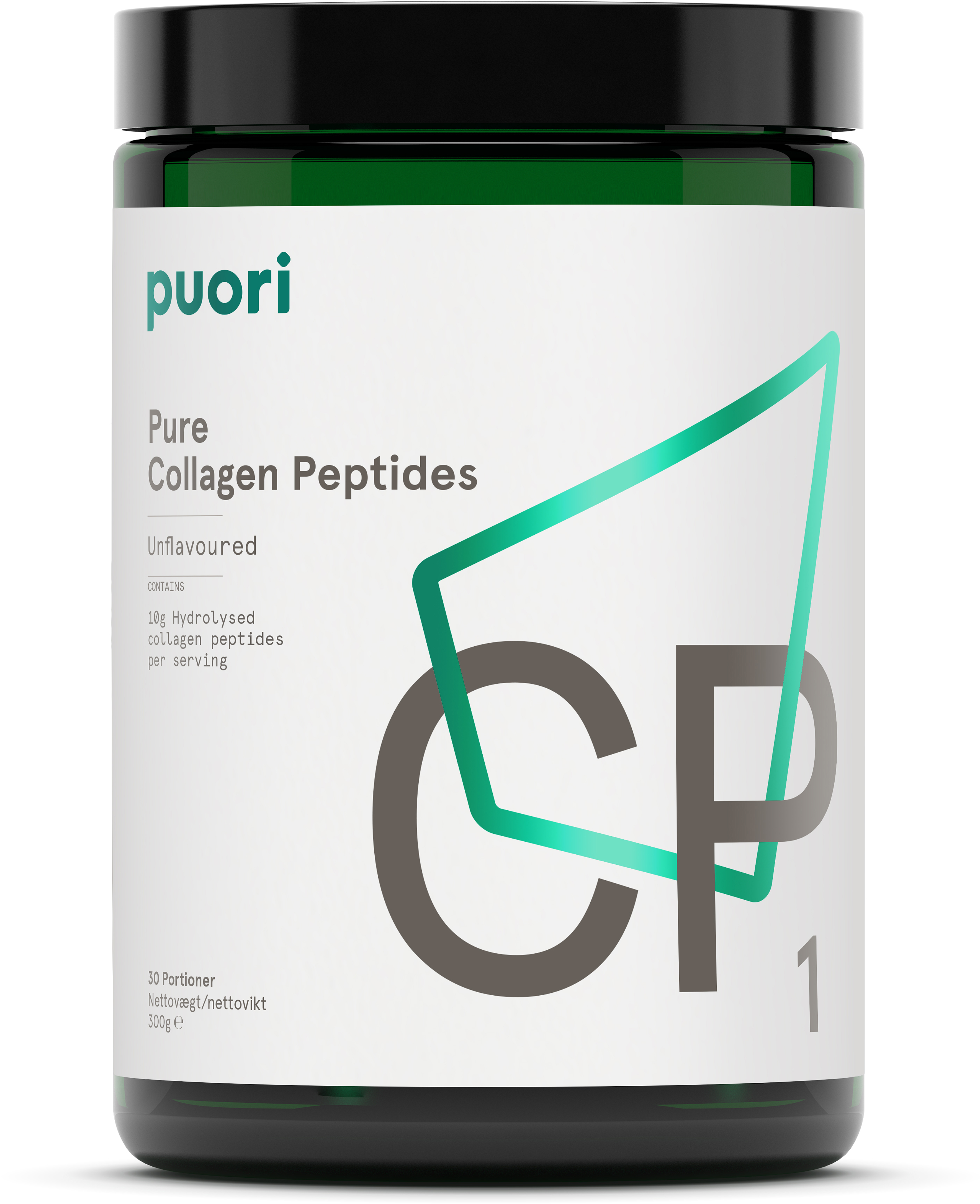 Puori APS Puori CP1 rena kollagenpeptider 300 g