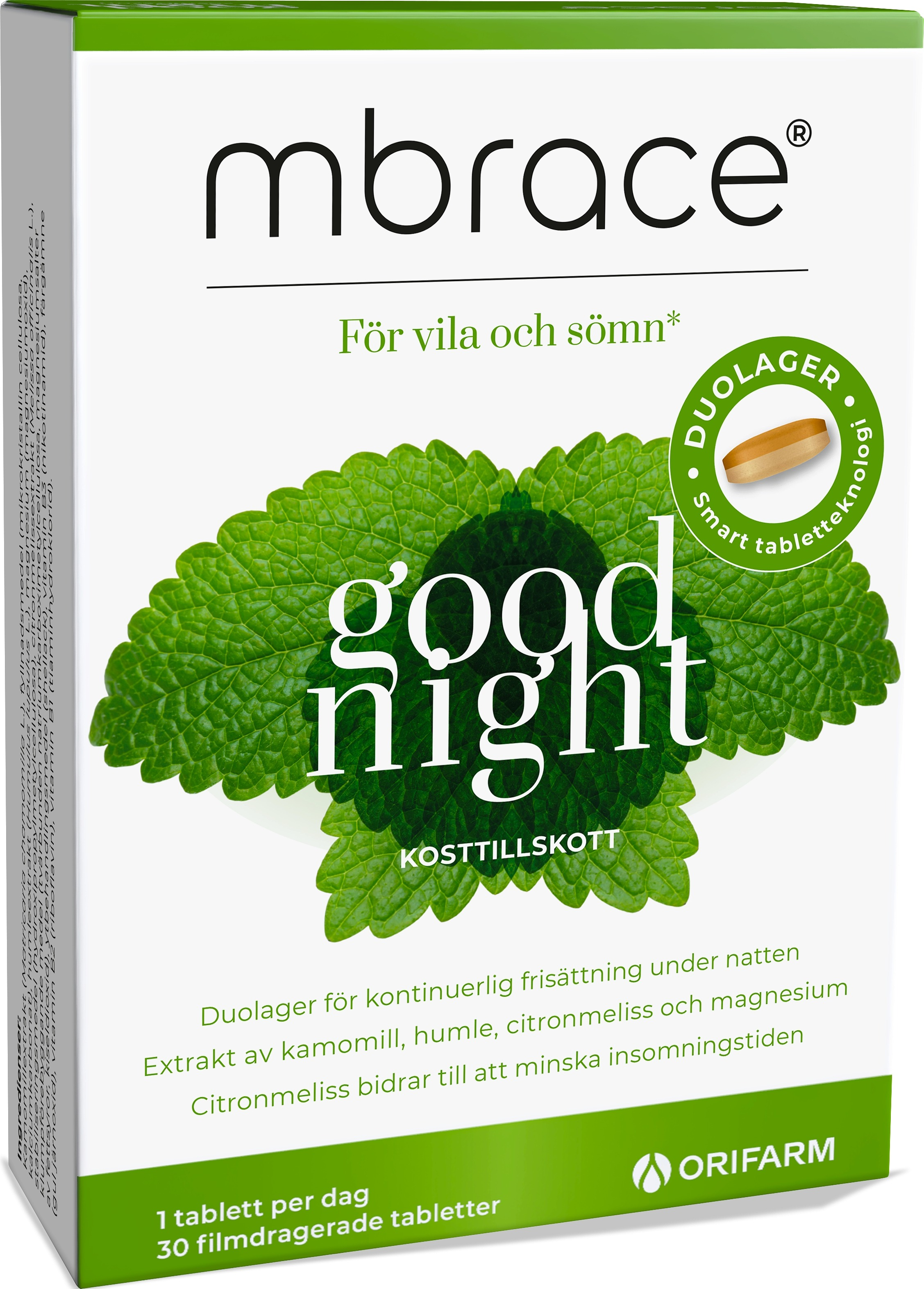 Mbrace Good Night 30 st