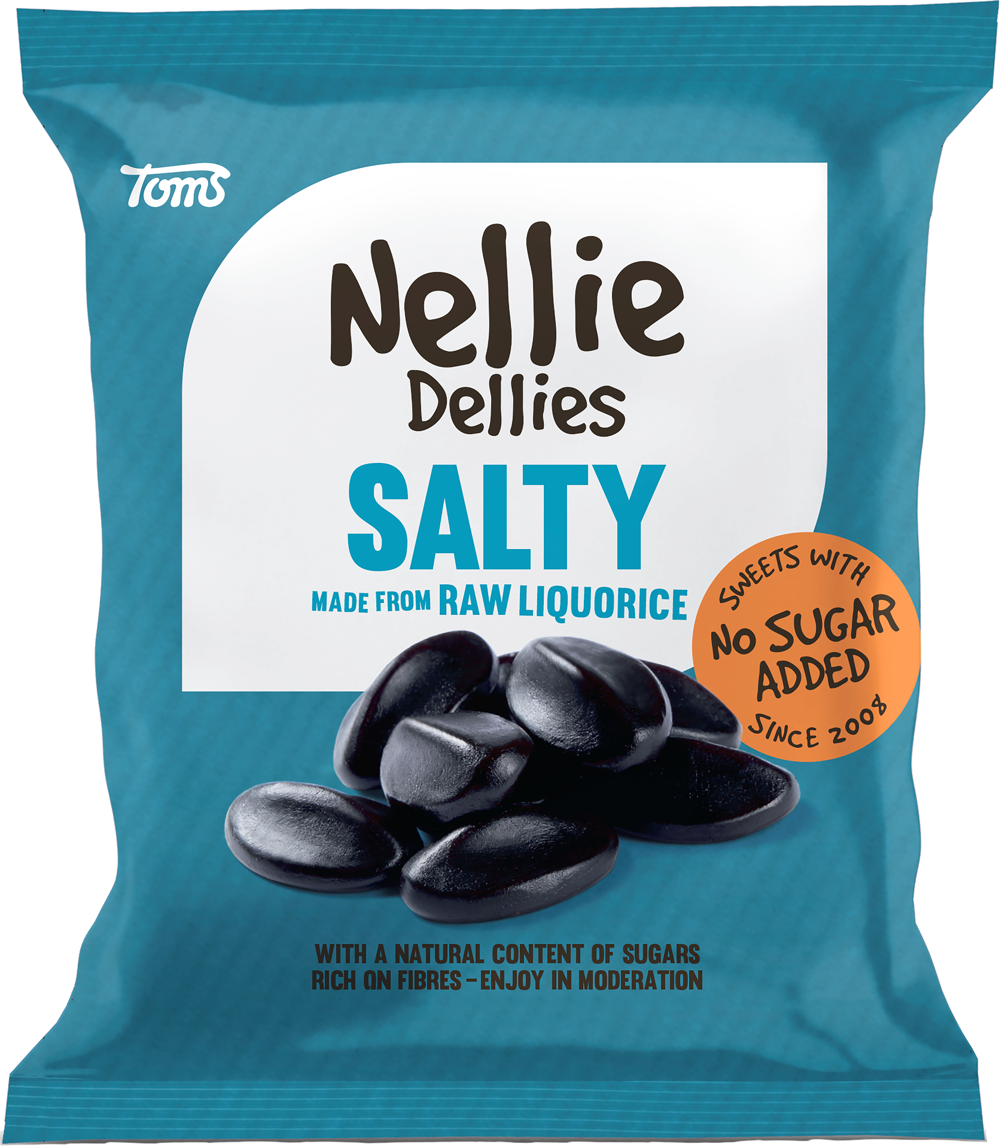 Ekulf AB Nellie Dellies Salty Liqorice 90 g