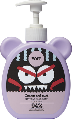 YOPE Hand Soap for Kids Coconut & Mint 400ml PAO