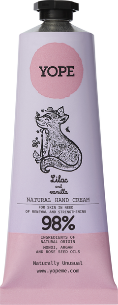 YOPE Hand Cream Lilac and Vanilla PAO