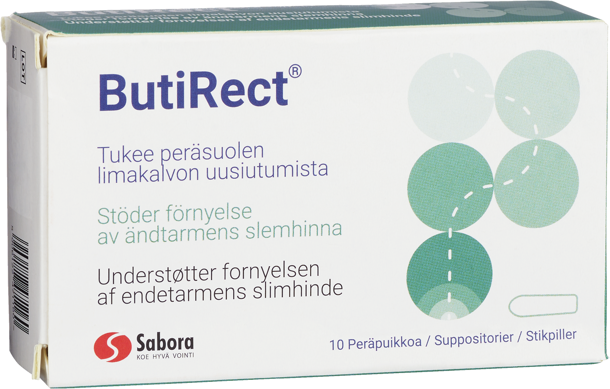 ButiRect suppositorier
