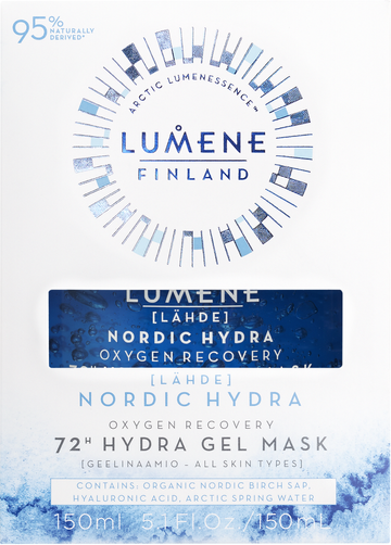 Lumene Lähde Nordic Hydra 72h gel mask