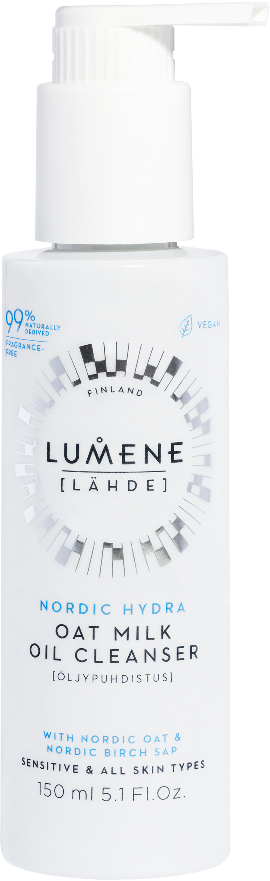 Lumene Nordic hydra lähde oat milk oil cleanser 150 ml
