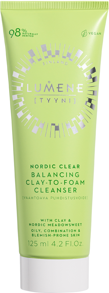 Lumene Nordic clear balancing clay-to-foam cleanser