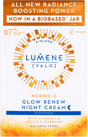 Lumene Nordic-c glow renew night cream
