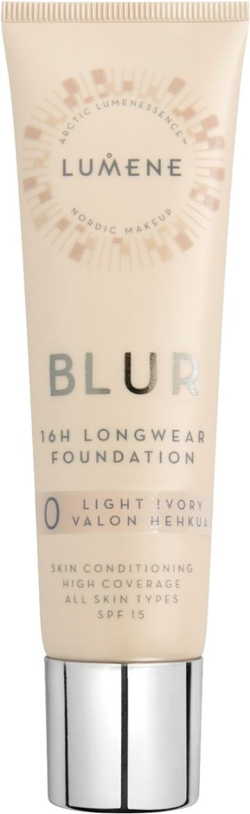 Lumene Blur 16H Longwear Foundation 0 Light Ivory