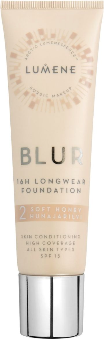 Lumene Blur 16H Longwear Foundation 2 Soft Honey