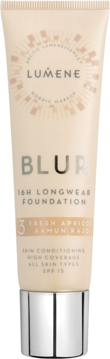 Lumene Blur 16H Longwear Foundation 3 Fresh Apricot