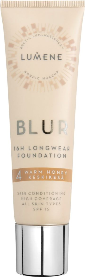 Lumene Blur 16H Longwear Foundation 4 Warm Honey